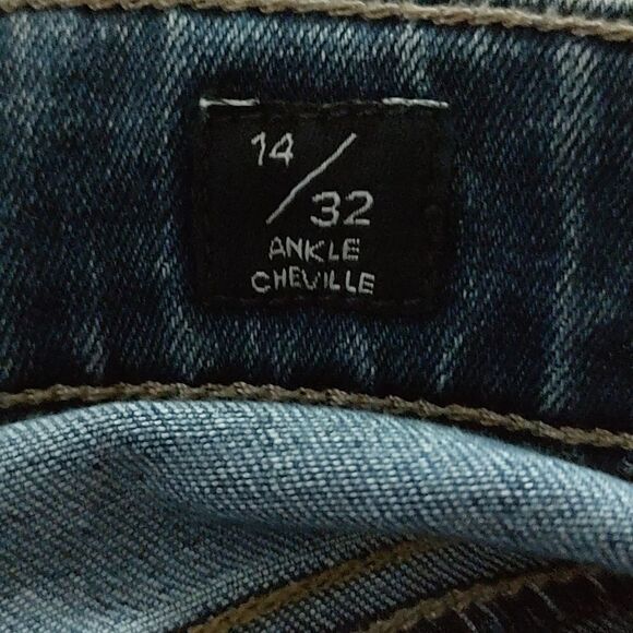 Lucky Brand Low Rise Stella Skinny Ankle Jeans  Sz 14 (32) NWT - Picture 10 of 10